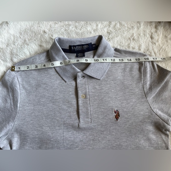 U.S. Polo Assn. Light Gray Polo Shirt - Picture 4 of 8